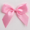 5cm Satin Bow Pink