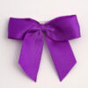5cm Satin Bow Purple