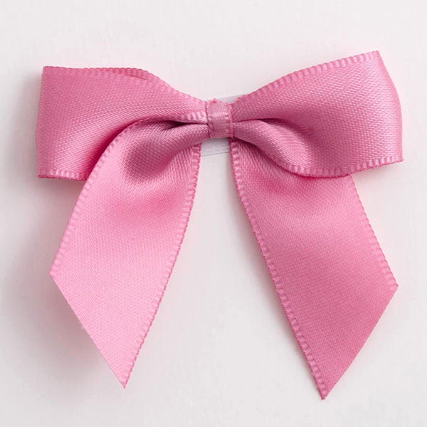 5cm Satin Bow Antique-Pink