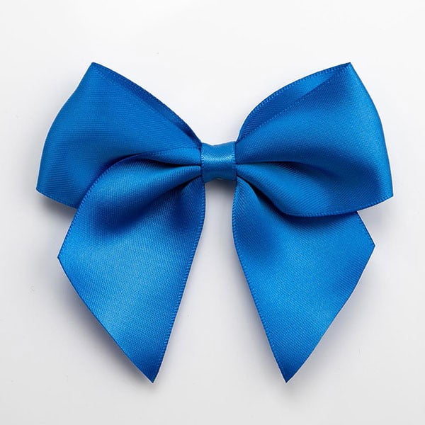 Royal Blue 10cm Satin Ribbon Bow