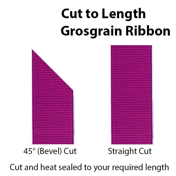 cut to length grosgrain