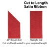 Cut To Length Satin Ribbon