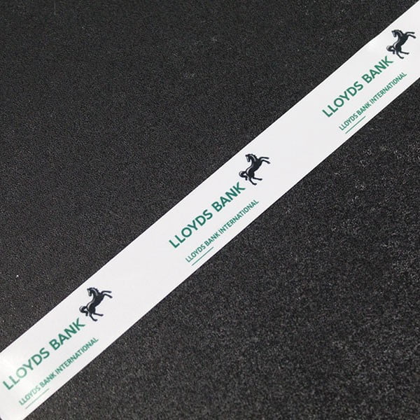 Full colour logo printed satin ribbon full-colour-logo-printed-satin-ribbon