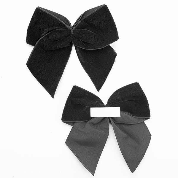 velvet bow black 2