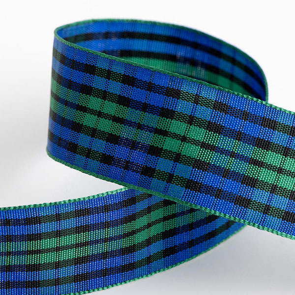 GREEN-BLUE-TARTAN-RIBBON