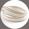 cREAM-sTITCHED-eDGE-rIBBON