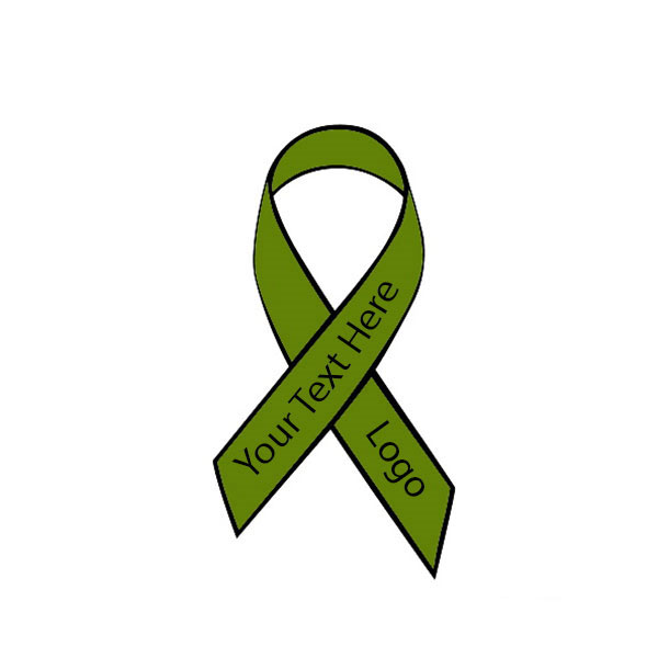 awareness branded apple green