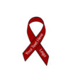 awareness branded dark red