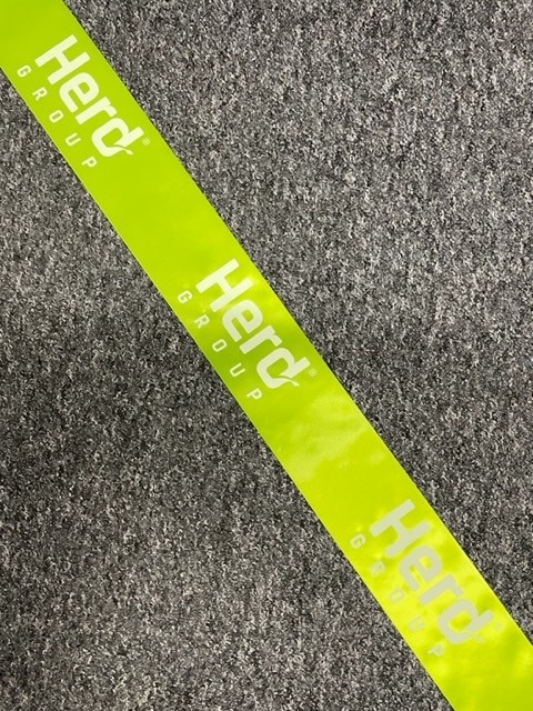 Lime Green with White