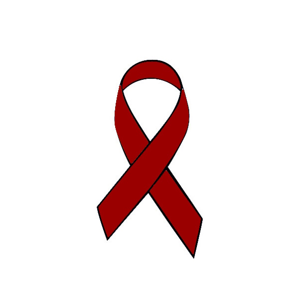 awareness dark red
