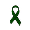 awareness branded forest green