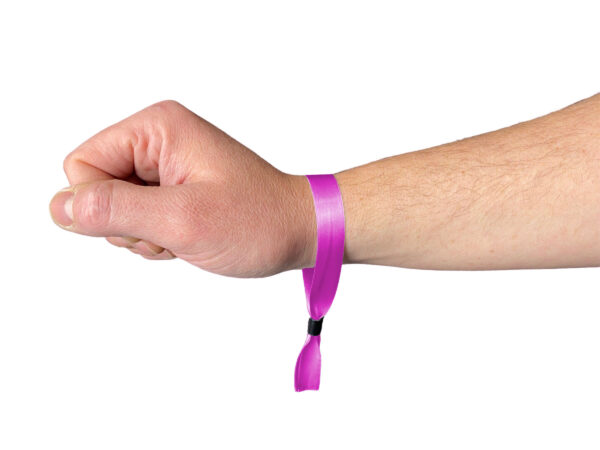 Magenta Pink Festival Wristband
