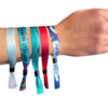 colour festival wrist bands