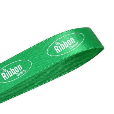 Branded Satin Screen Printed Ribbon Grass Code 770