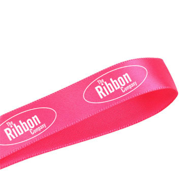 Branded Satin Screen Printed Ribbon Beauty Code 480