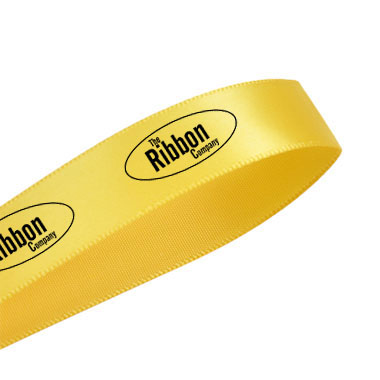 Branded Satin Screen Printed Ribbon Sunflower code 270