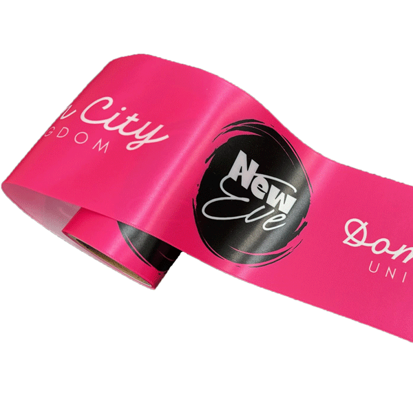 200mm full colour printed ribbon