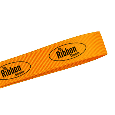 Branded Grosgrain Screen Printed Ribbon Tuscan code 240
