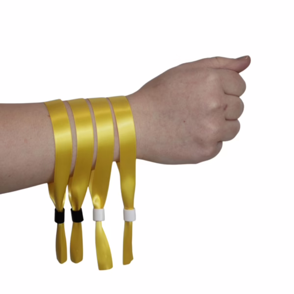 Yellow Festival Wristbands